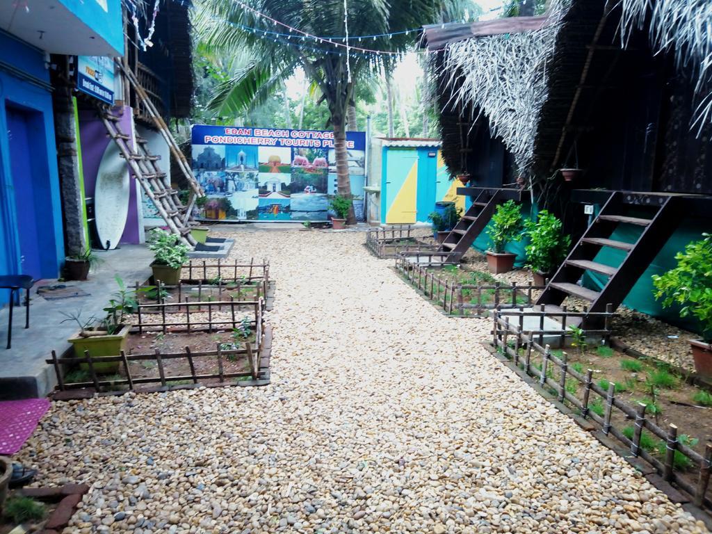Edan Beach Cottage Пондичерри Экстерьер фото
